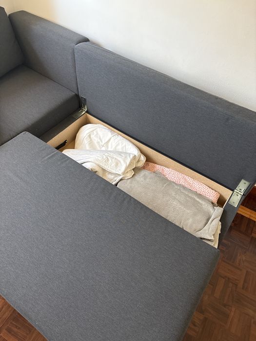 Sofa cama ikea alvdalen chaise longue