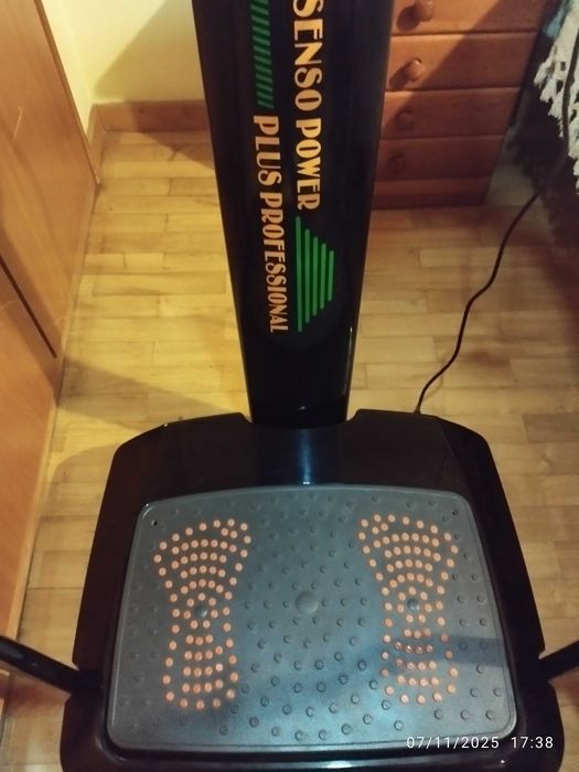 Plataforma vibratória Erika Health Sensor Power Plus Professional