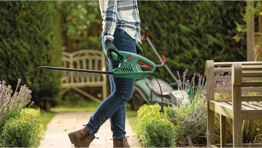 Bosch Tesoura corta-sebes elétrica EasyHedgeCut 45