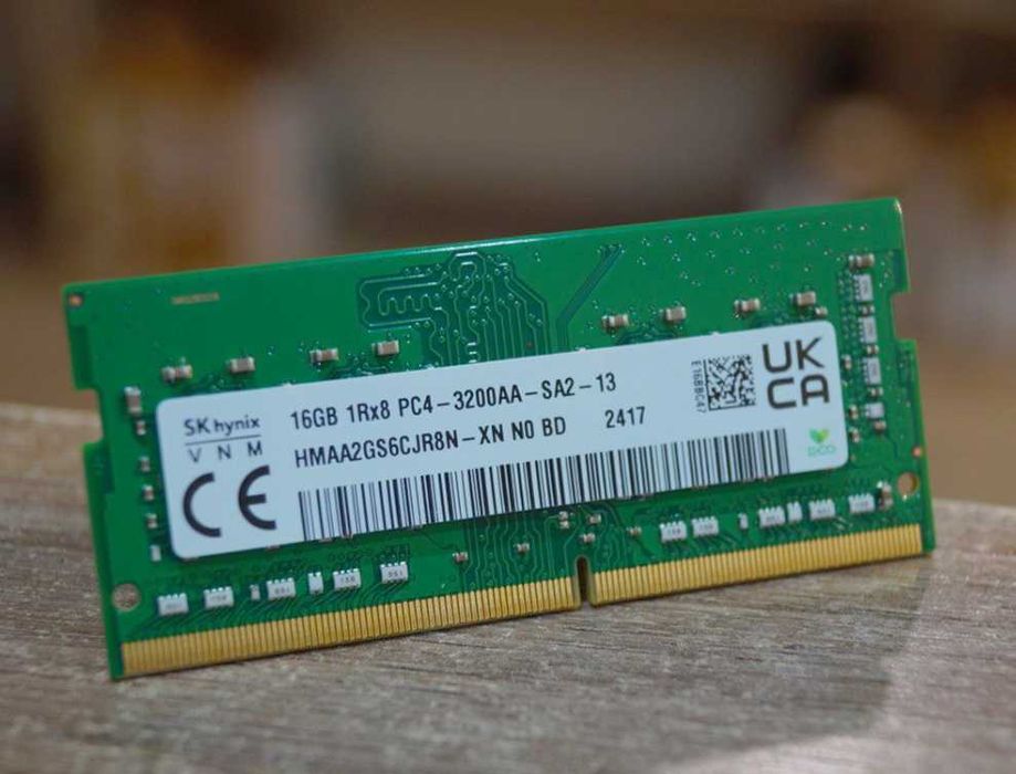 Пам'ять для ноутбуків  SK Hynix 16 GB SO-DIMM DDR4 3200 MHz TVOYO
