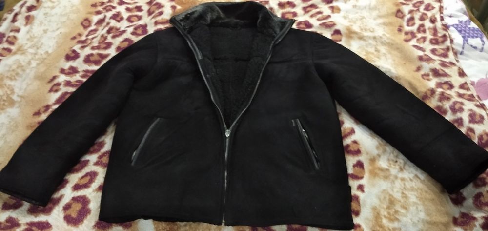 Хутряна дублянка чоловіча