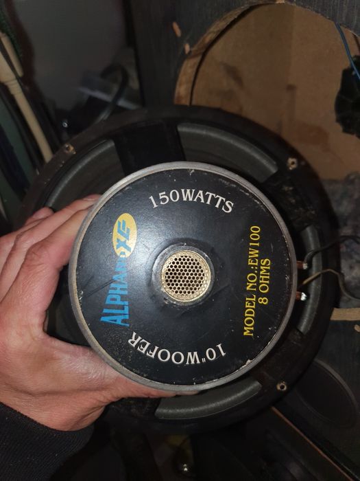 głośniki alphard 25cm 2 sztuki