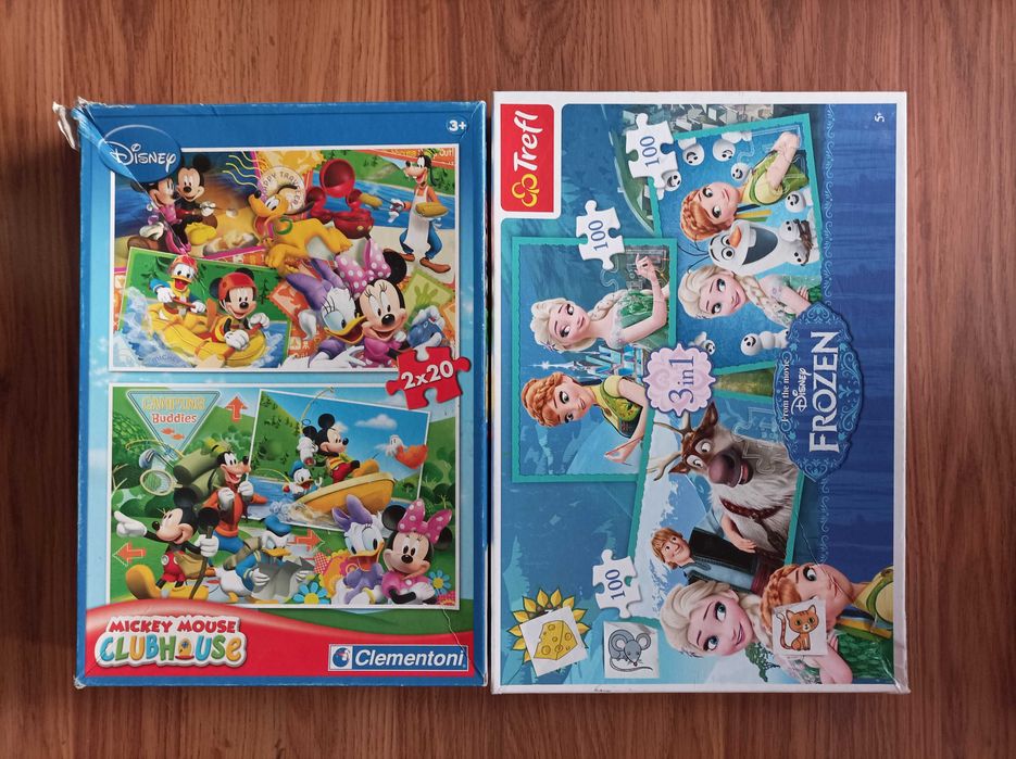 Zestaw Puzzli Disney