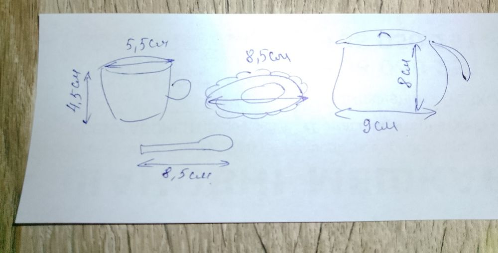 Игрушка посуда, посудка