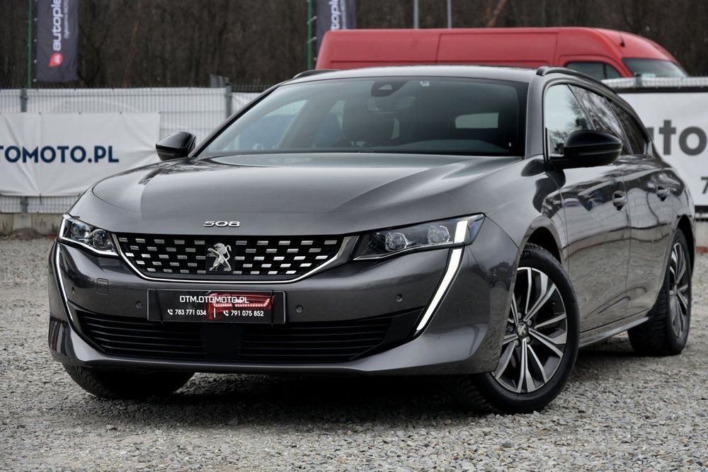 Peugeot 508 LED Navi Blis SKÓRA FULL LED grzane fotele GT LINE