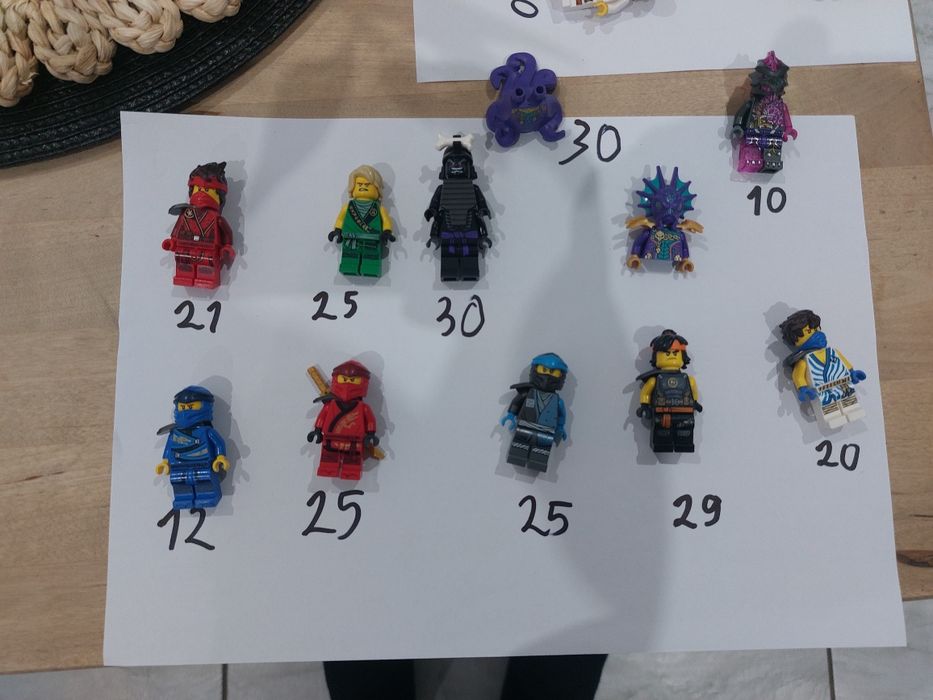 Figurki Lego Ninjago