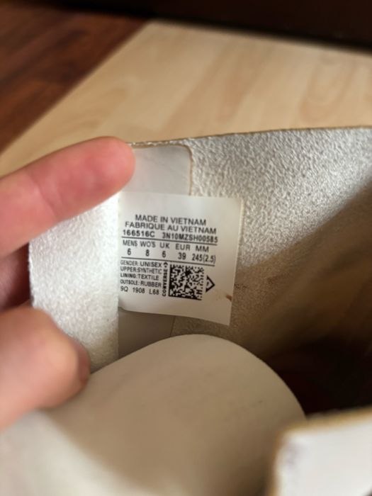 Ambush Converse Alyx Bunny boots высокие кеды берцы белые ботинки