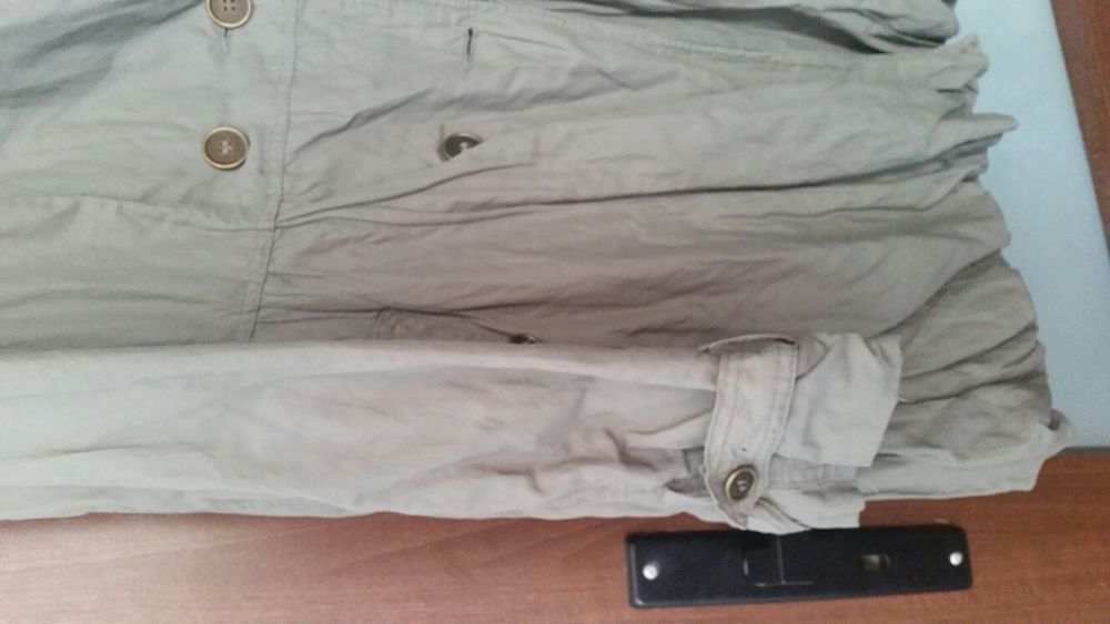 Płaszcz damski wiosenny jesienny rozkloszowany