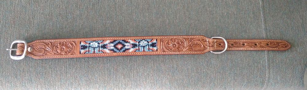 Нашийник, натуральна шкіра, ручна робота