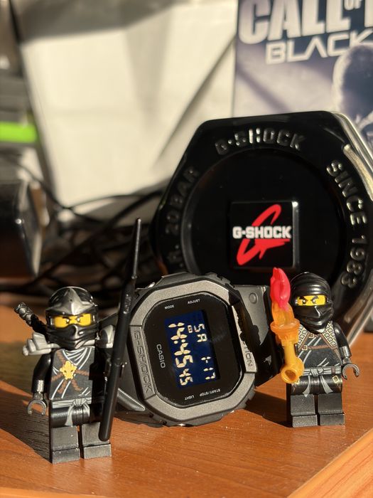Casio G-Shock DW 5600bb Ninja годинник часи