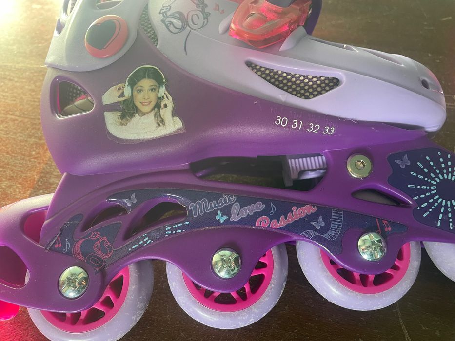 Patins em linha série Violeta