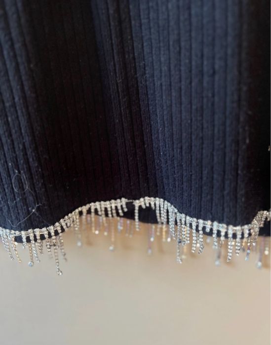 Sukienka zara z kryształkami