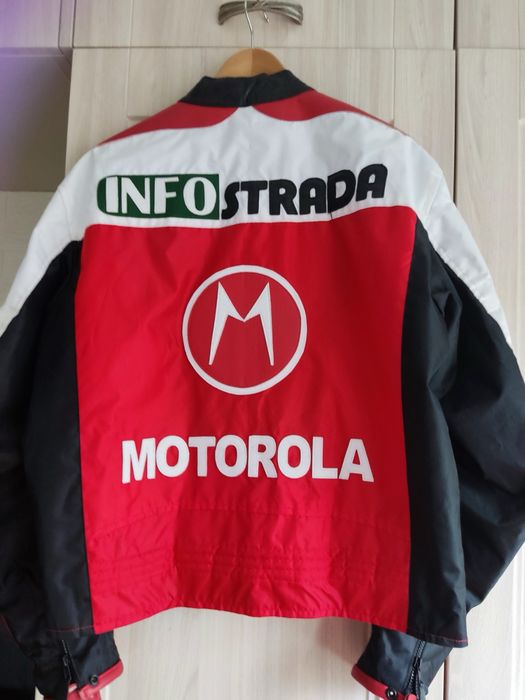 Мотокуртка кожа+текстиль