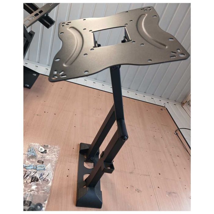 Кронштейн для тв 24"-55" з нахилом і поворотом TV 3 BLACK Max VESA: 200x200 Кріплення для телевізора поворотне