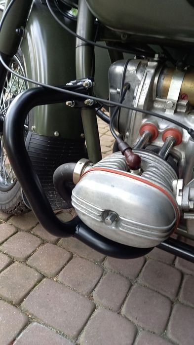 Halogeny LED + uchwyt halogenów Ural Dniepr K750 M72