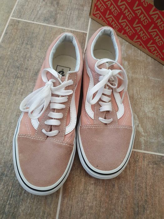Trampki vans old skool różowe