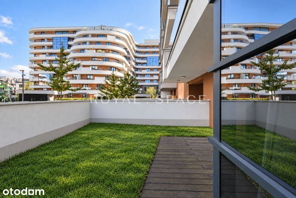 Apartament z ogrodem | Wiślane Tarasy 2.0