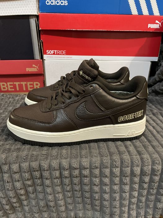 Оригінальні кросівки Nike Air Force 1 Low Gore-Tex Baroque Brown 38,5