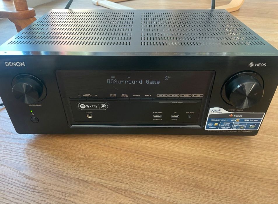 Denon AVR-X2400H | 7.2 | Gra na radiu | Pełen Komplet + Mikrofon