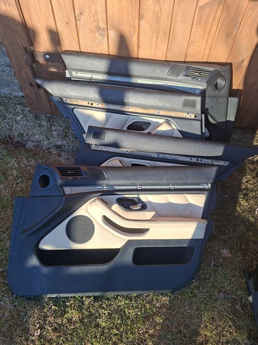 Fotele Boczki Wnętrze Nappa bmw e39 Touring