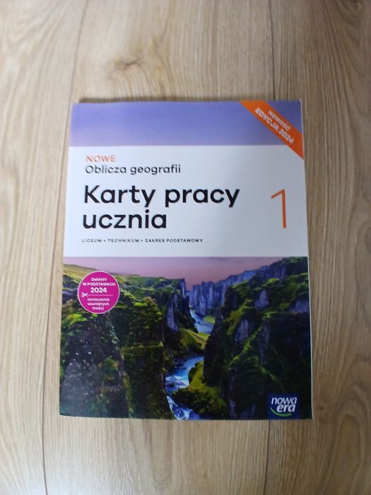 Nowe oblicza geografii 1 podręcznik+ćwiczenia