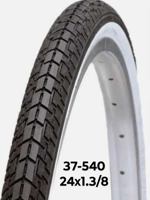 Pneus 16x1.75 pretos faixa branca 20x1.75/22x1.3/8 - 24x1.75/26x1.75
