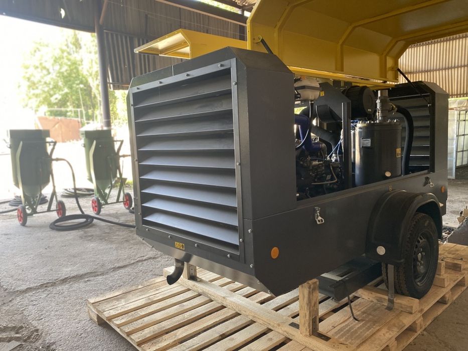 Компрессор дизельный DACS 10м3/мин 10 бар передвижной