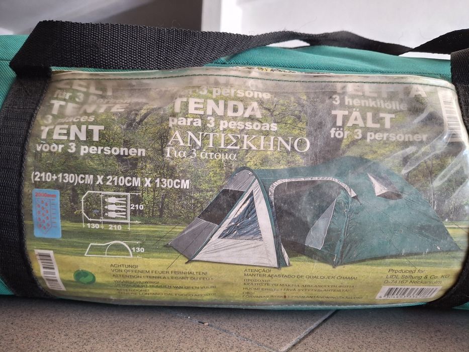 Tenda iglo campismo