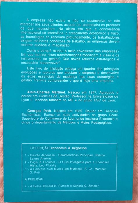 The Company in a Changing World, A. C. Martinet, G. Petit64739665976578121