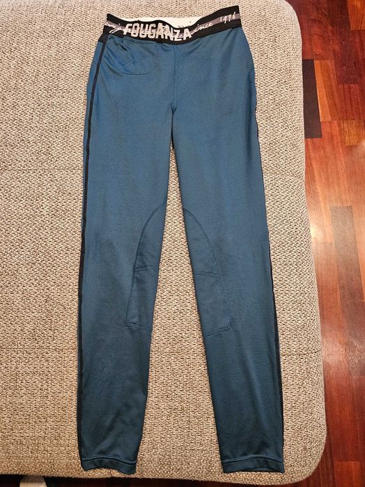 Bryczesy Fouganza 100 zielone 12 lat