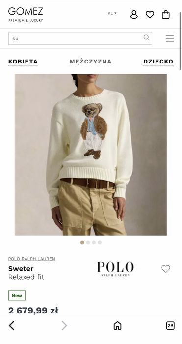 Sweter Ralph Lauren S