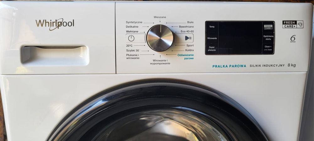 Pralka Whirlpool FFB 8448 BV PL 8 kg – sprawna, GWARANCJA