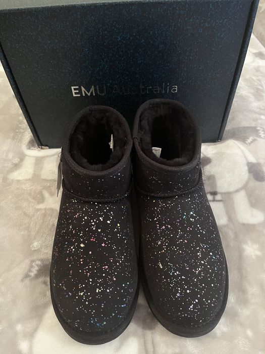 Buty Emu Australia Stinger Micro Galaxy rozm 38. Czarne. Nowe!