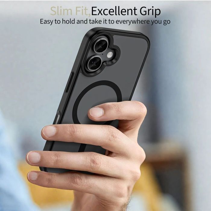 Etui Tech-Protect do iPhone 17 MagSafe MagMat Matte Black
