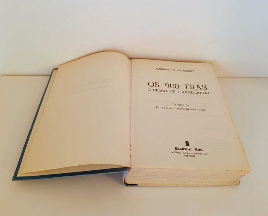 Livro de 1970 1.ª Edição Os 900 dias - O Cerco a Leninegrado