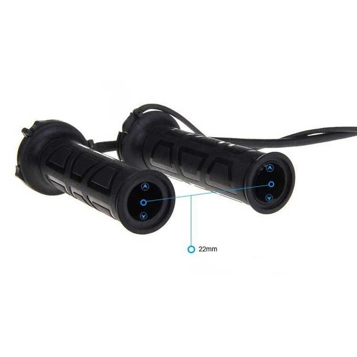 Par de Punhos Aquecidos 22mm para Moto - Conforto no Inverno