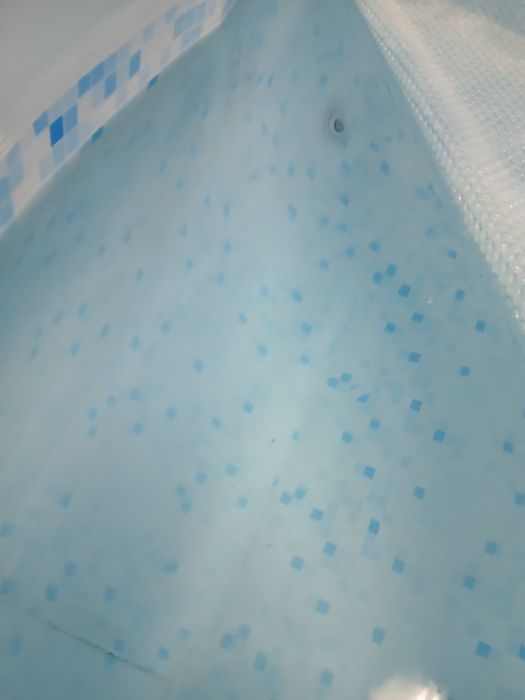 Piscina com filtro de areia