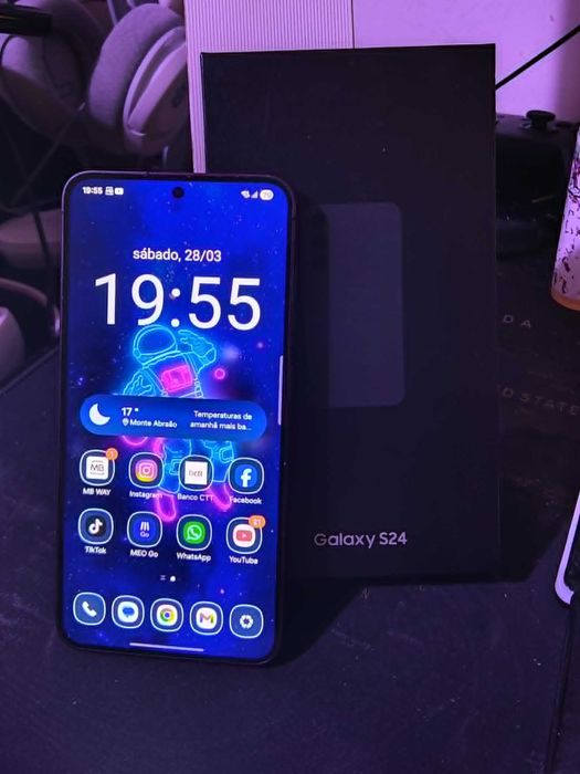 Samsung Galaxy S24 128 GB Preto