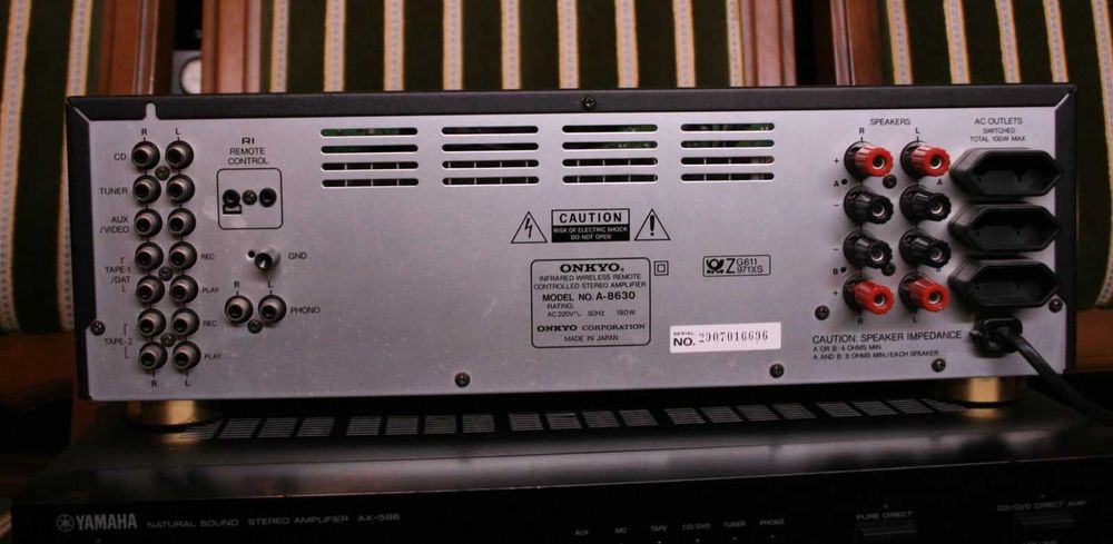 Wzmacniacz Onkyo A-8630 Mocny Zadbany Sprawny 2x100W super stan