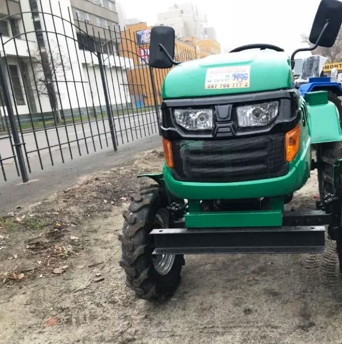 Минитрактор DW 160 LXL + фреза+плуг макс. комплект. Трактор Дв160