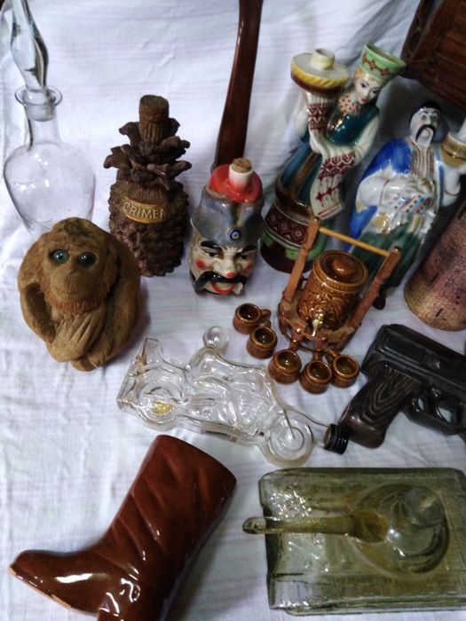 Штофы в коллекцию, цены от 100гр