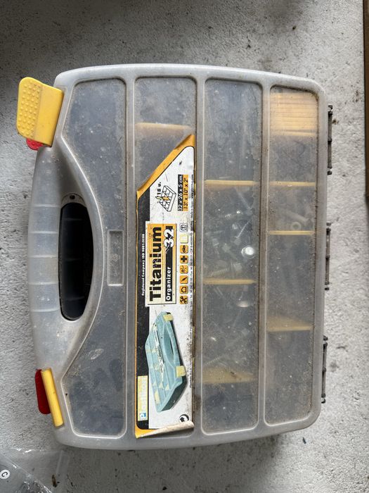 Caixas para parafusos com divisorias 3 caixas