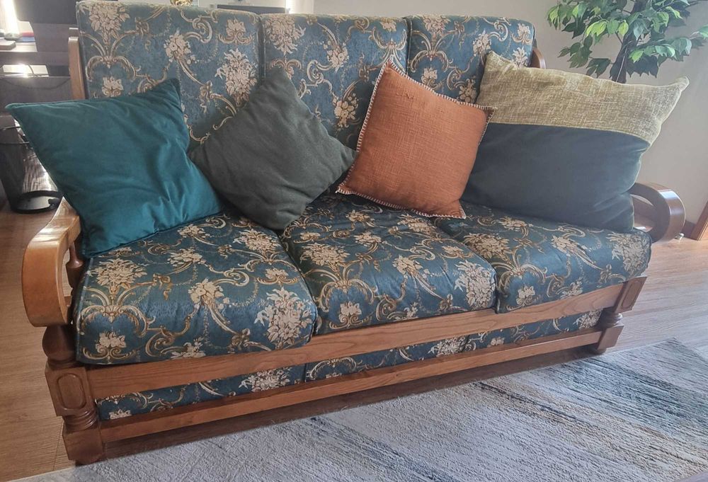 Sofá 3 lugares + 2 individuais- Muito bom estado