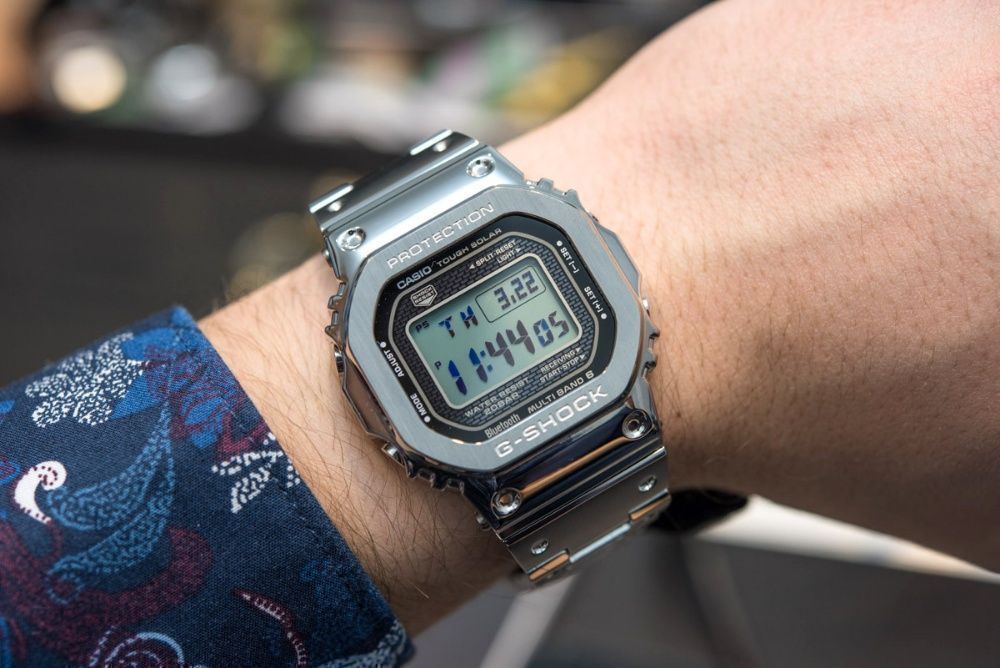 Часы Casio G-SHOCK GMW-B5000D-1E ! LIMITED! Фирменная гарантия 2 года!