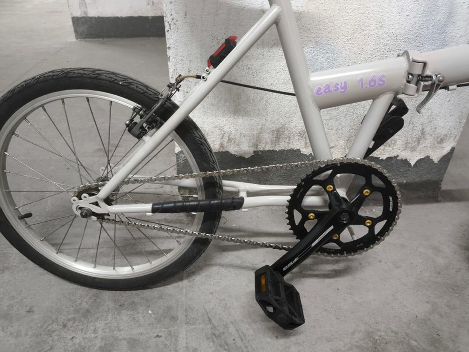 Bicicleta Berg easy 1.6s dobrável, roda 20.