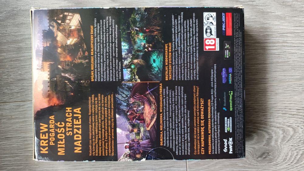 Gra Wiedźmin 2 Zabójcy Królów PC DVD-ROM edycja kolekcjonerska