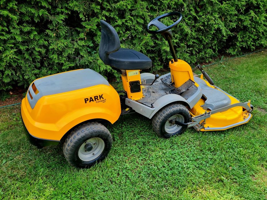 Traktorek kosiarka STIGA PARK compact 15.5km mulczer NOWY Agregat tnacy piekny zadbany stan BEZ wkładu