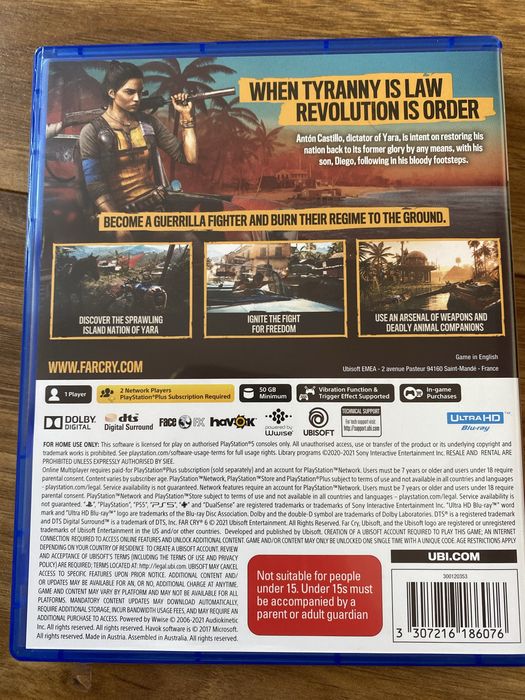 Gra na ps5 farcry6