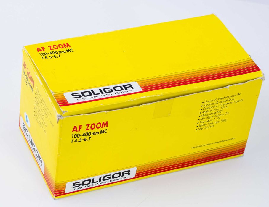 Lente para Nikon 100-400mm (150-600mm no  sensor aps-c)