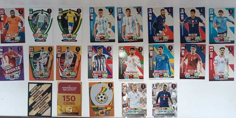 Panini Adrenalyn XL World Cup Qatar 2022 – album + poradnik + 21 kart